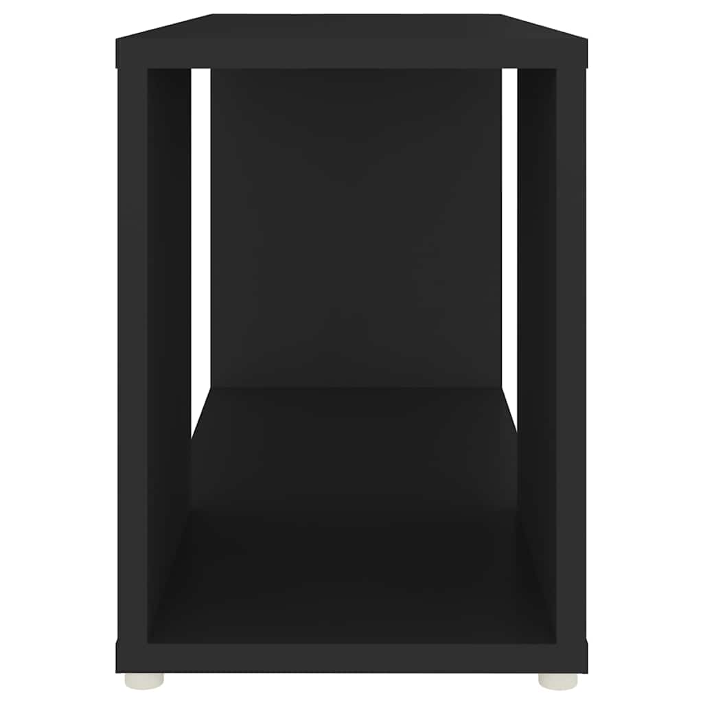 809054 vidaXL TV Cabinet Black 60x24x32cm Engineered Wood