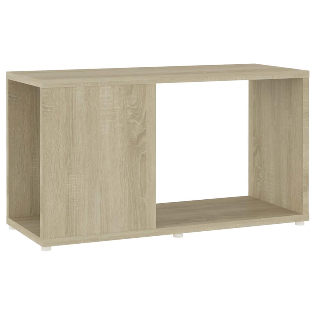 809056 vidaXL TV Cabinet Sonoma Oak 60x24x32cm Engineered Wood