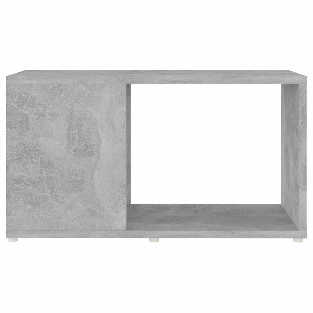 809057 vidaXL TV Cabinet Concrete Grey 60x24x32cm Engineered Wood