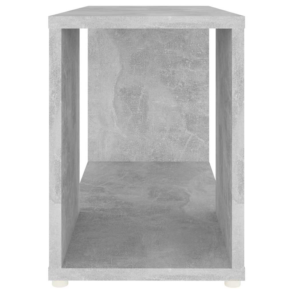809057 vidaXL TV Cabinet Concrete Grey 60x24x32cm Engineered Wood