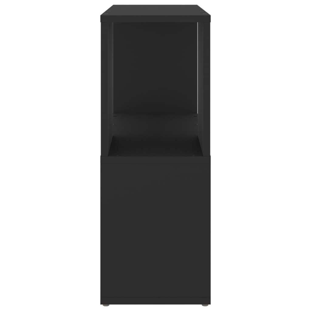 Book Cabinet | Black | Engineered wood | Medium | Book Cabinet