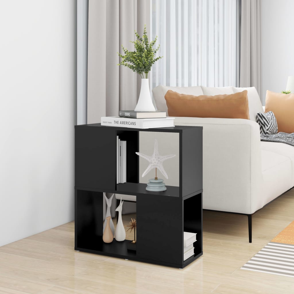 Book Cabinet | Black | Engineered wood | Medium | Book Cabinet
