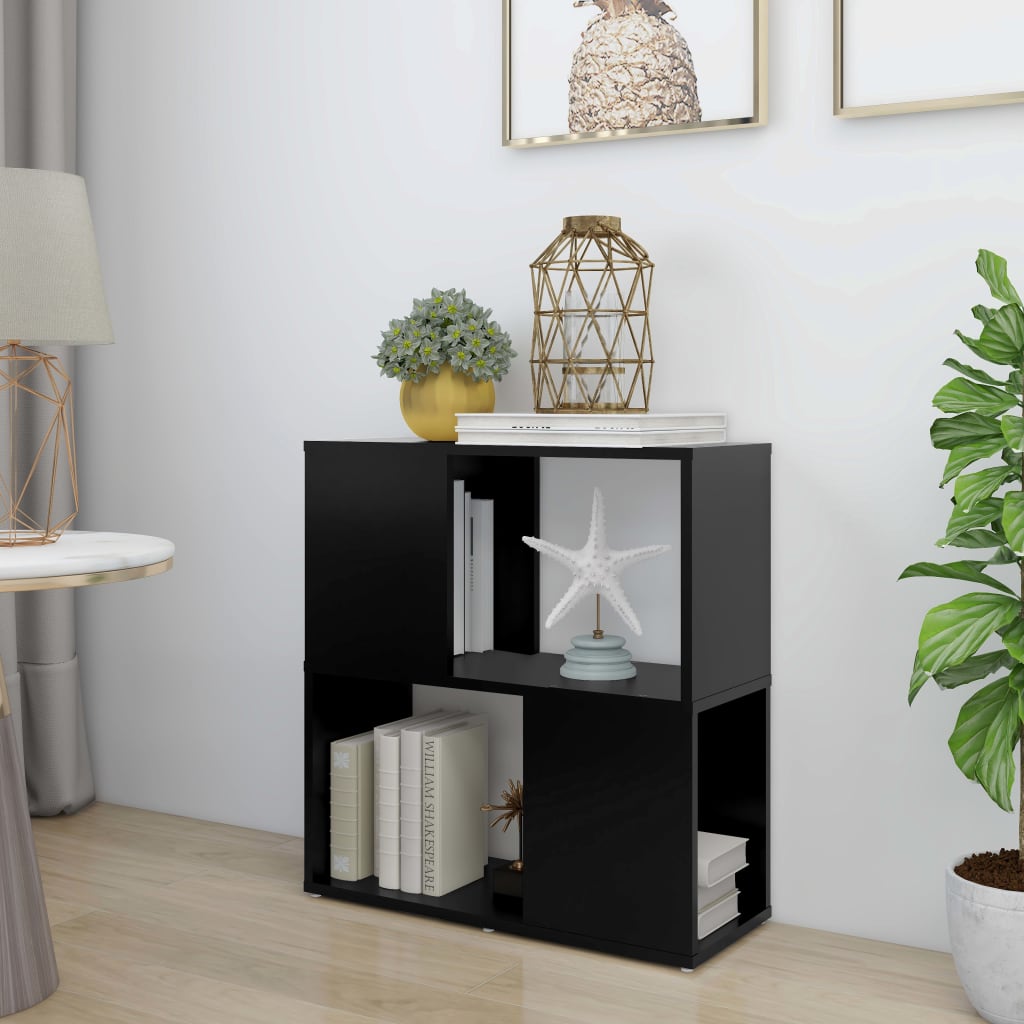 Book Cabinet | Black | Engineered wood | Medium | Book Cabinet