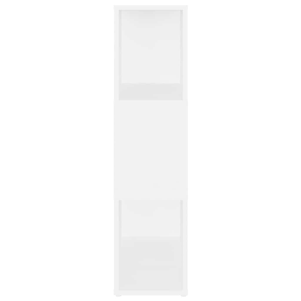 809071 vidaXL Book Cabinet Room Divider White 60x24x94 cm Engineered Wood