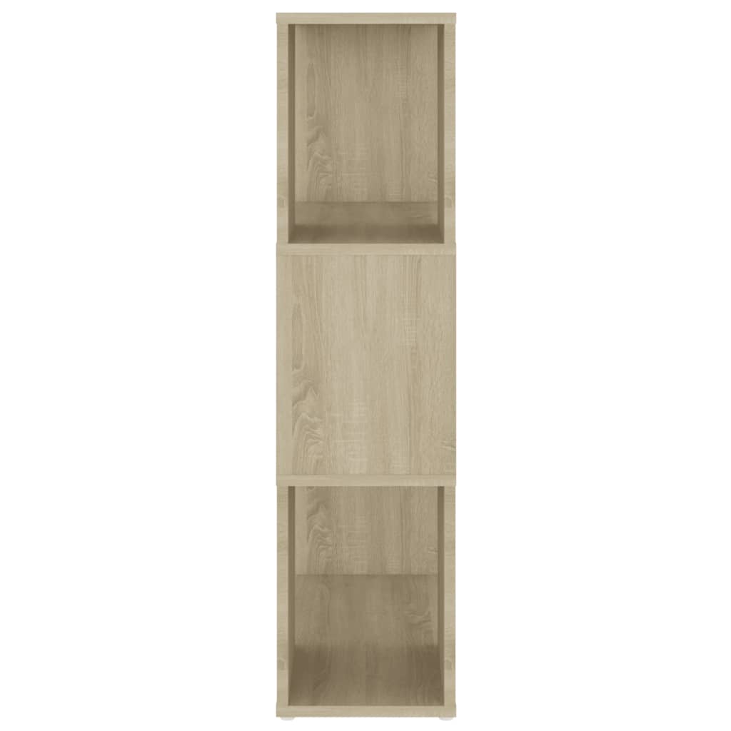 Book Cabinet Room Divider Sonoma Oak 60x24x94 cm Engineered Wood