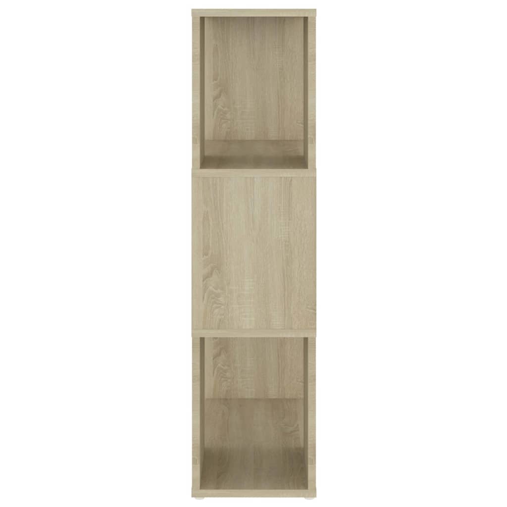 Book Cabinet Room Divider Sonoma Oak 60x24x94cm Engineered Wood