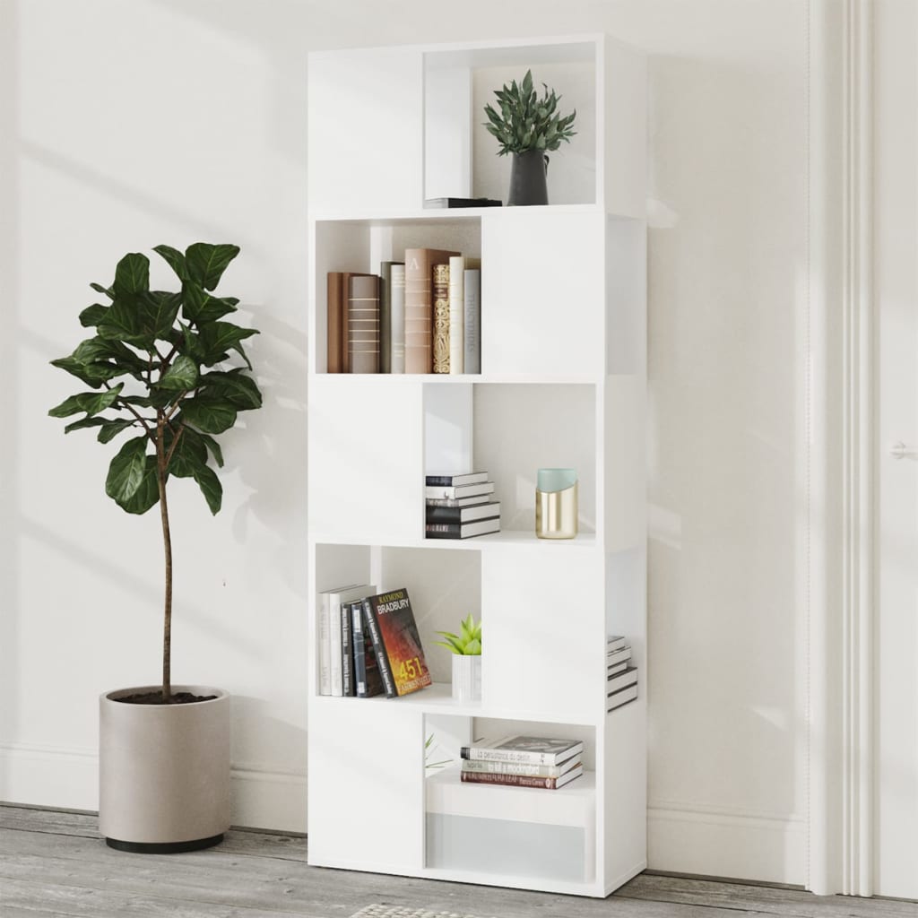 Book Cabinet | White | Engineered wood | Medium | Book Cabinet
