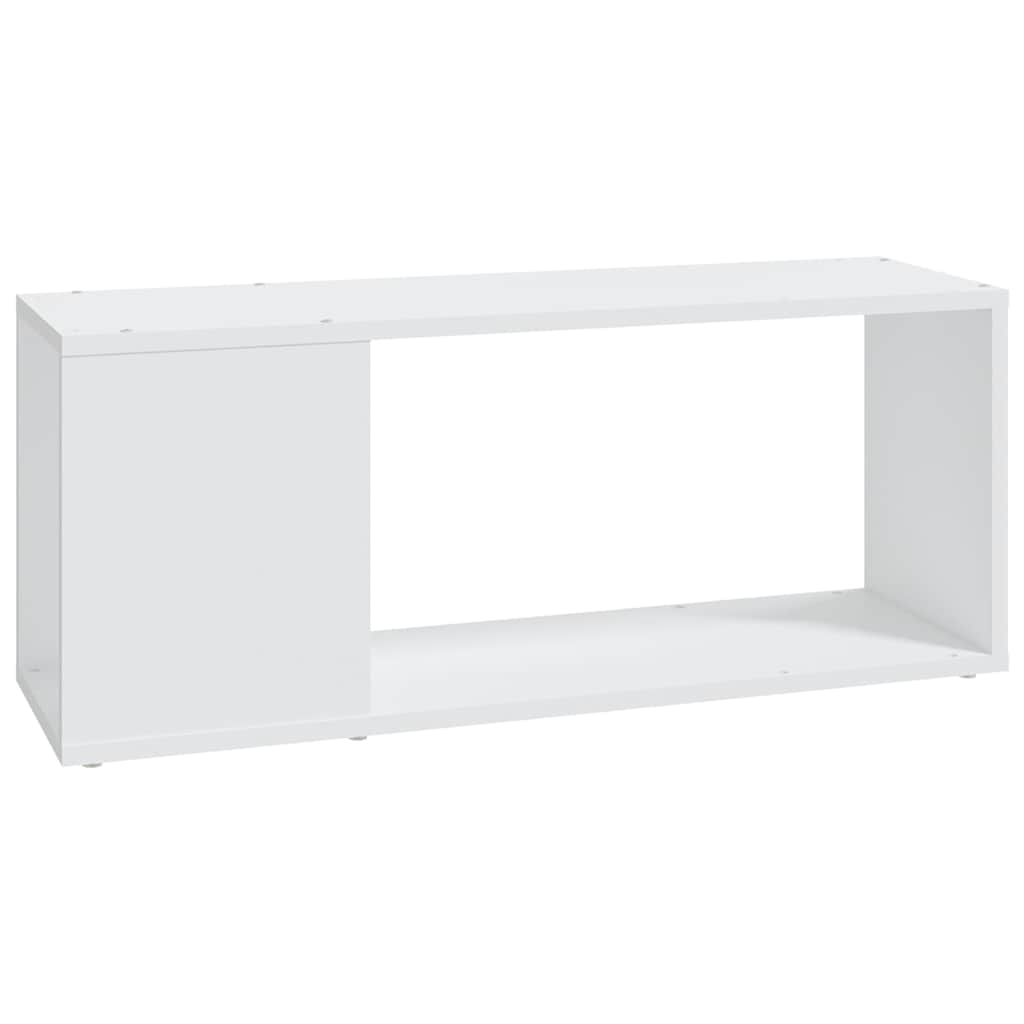 809107 vidaXL TV Cabinet White 80x24x32 cm Engineered Wood