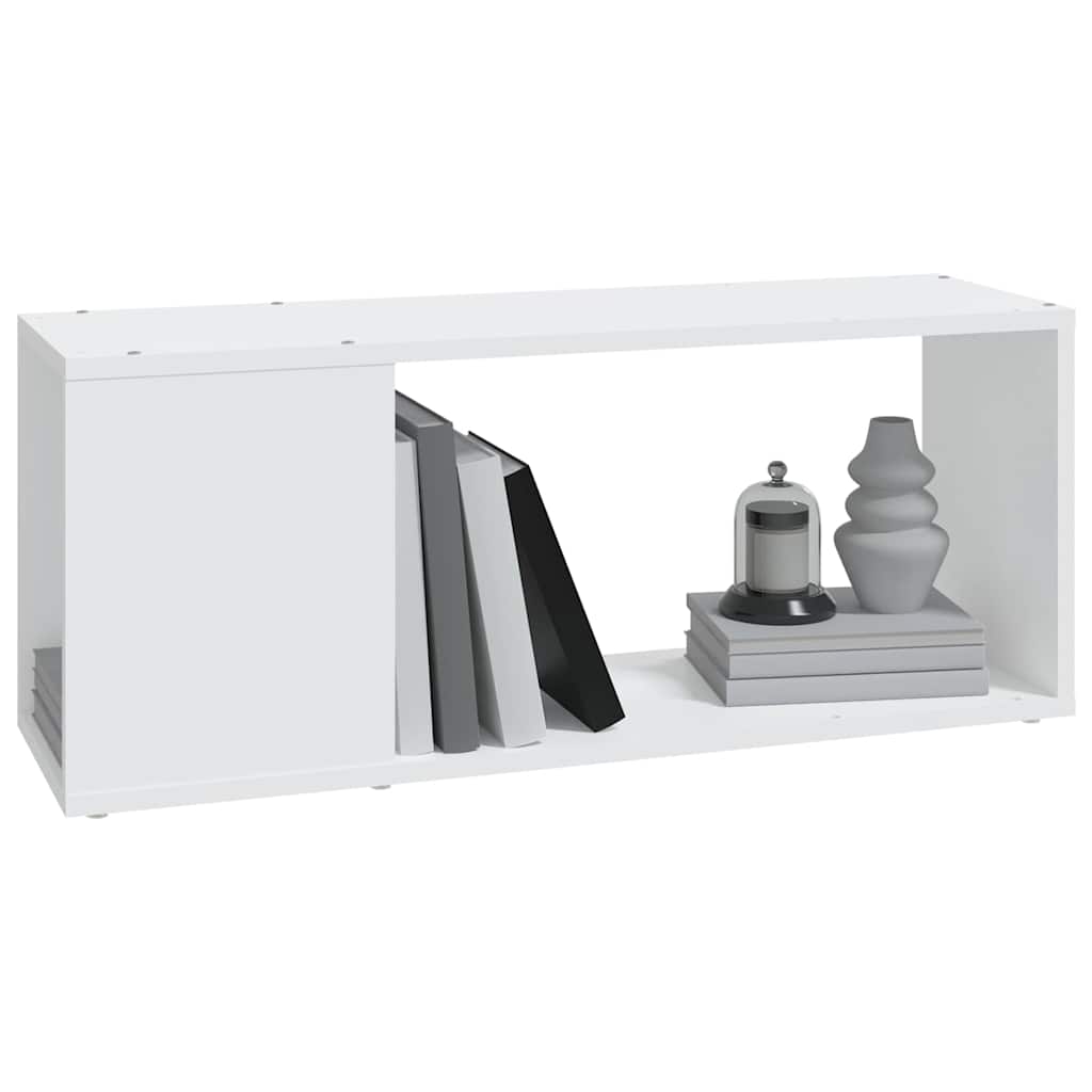 809107 vidaXL TV Cabinet White 80x24x32 cm Engineered Wood