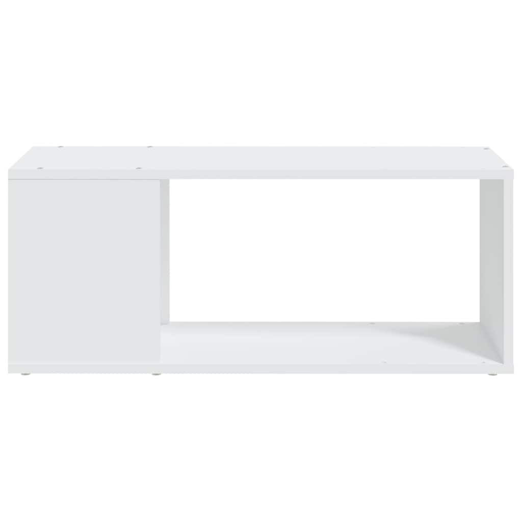 809107 vidaXL TV Cabinet White 80x24x32 cm Engineered Wood