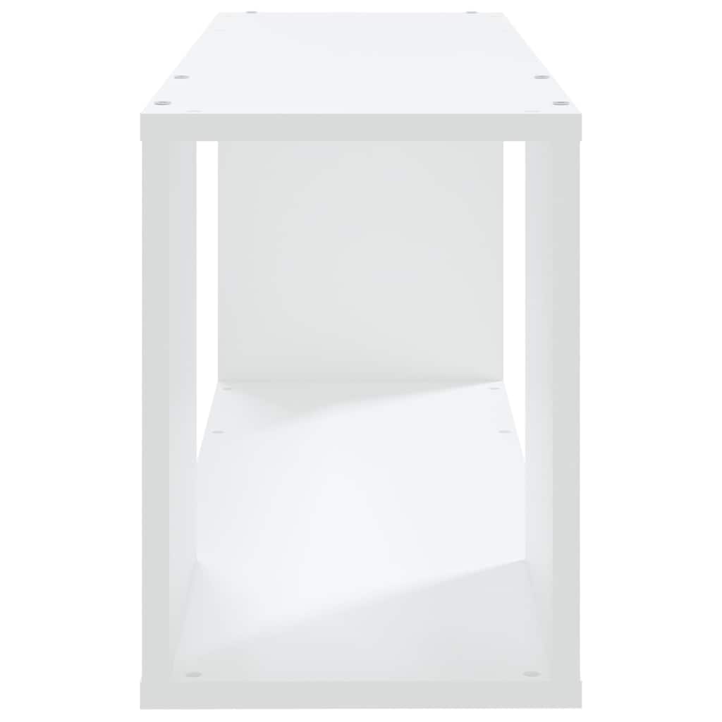 809107 vidaXL TV Cabinet White 80x24x32 cm Engineered Wood