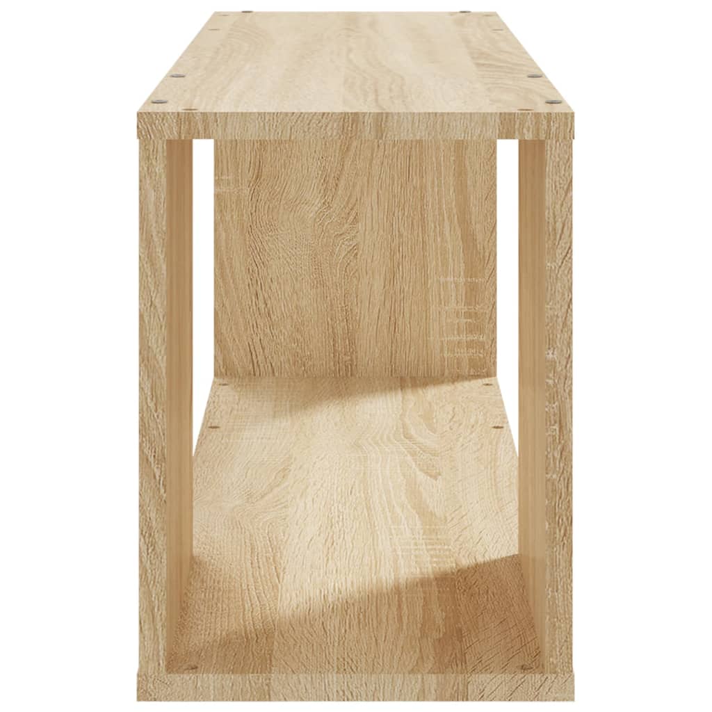 809110 vidaXL TV Cabinet Sonoma Oak 80x24x32 cm Engineered Wood