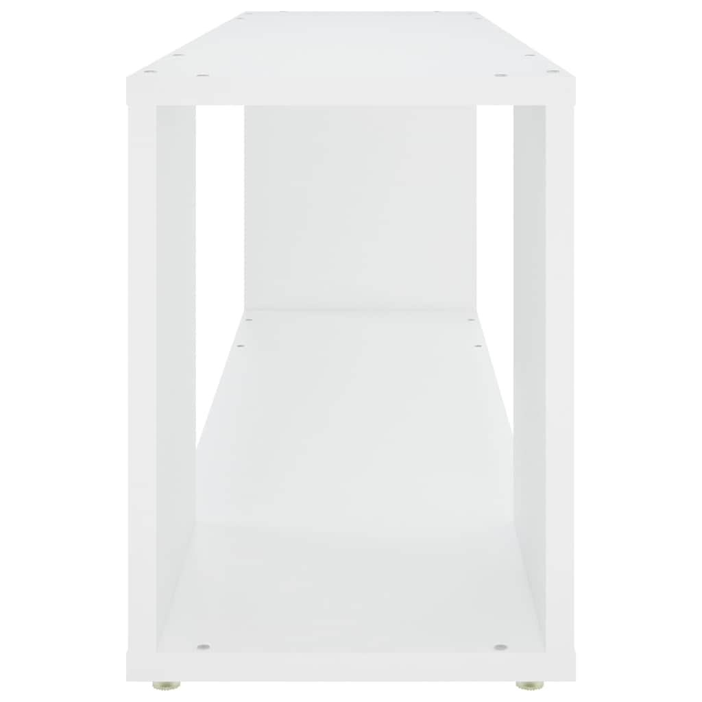 TV Cabinet White 100x24x32 cm Engineered Wood