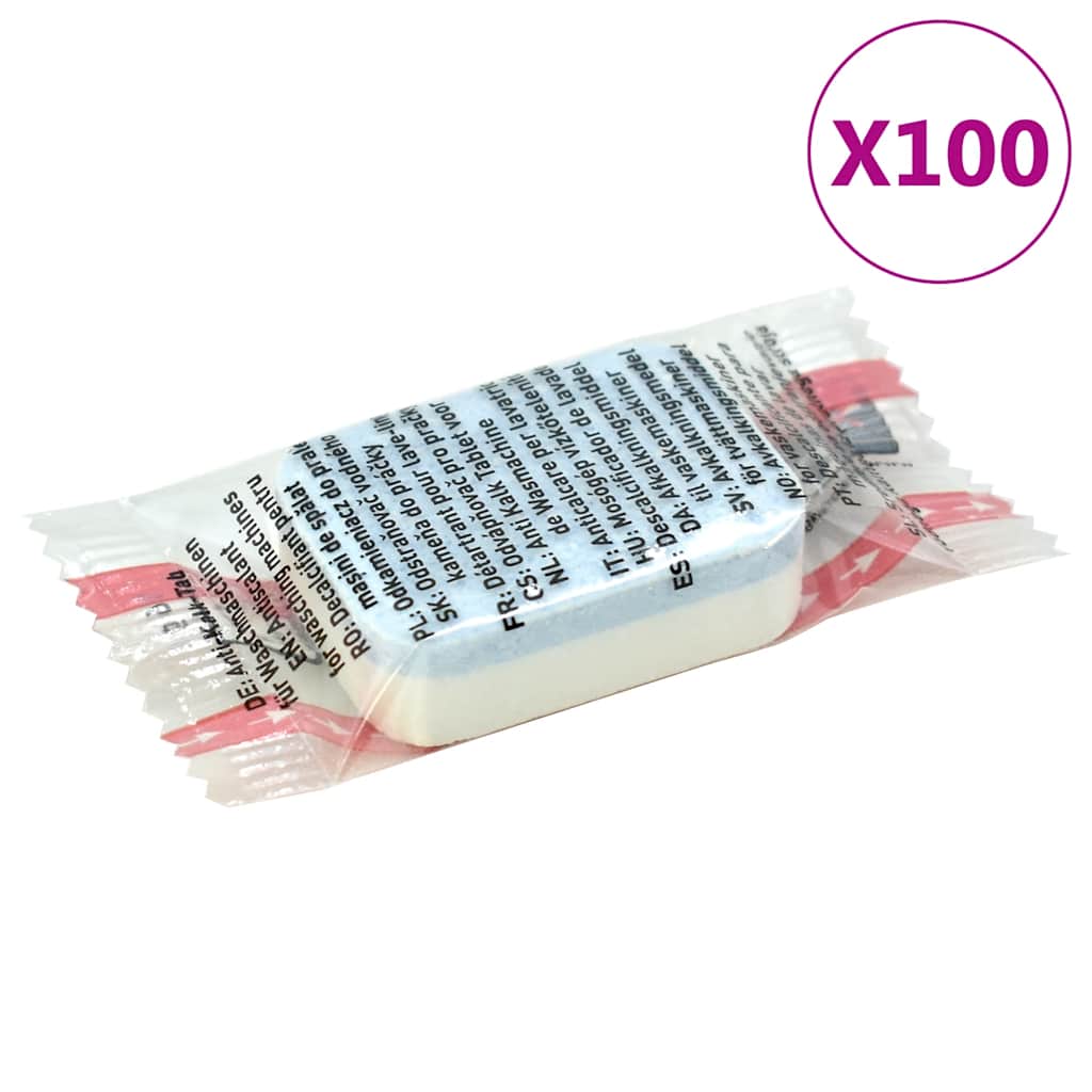 Washing Machine Detergent Tablets 100pcs Prevent Limescale&Dirt