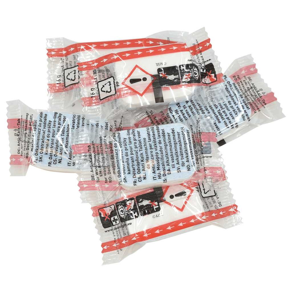 Washing Machine Detergent Tablets 100pcs Prevent Limescale&Dirt