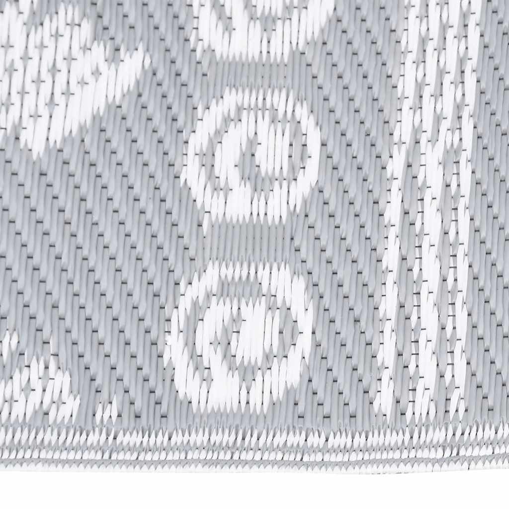 Outdoor Rug Grey 120x180 cm PP