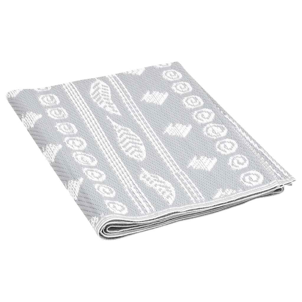 Outdoor Rug Grey 120x180 cm PP