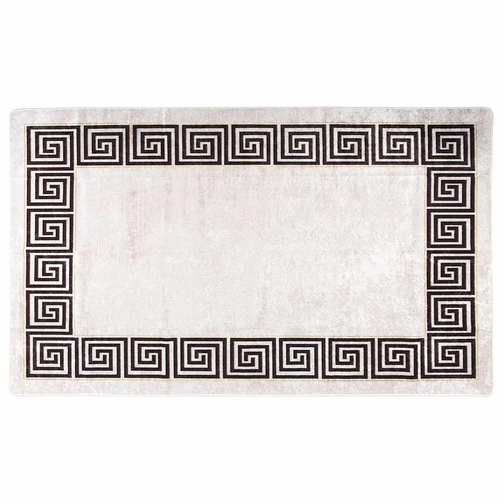 Rug Washable 120x180 cm Light Beige