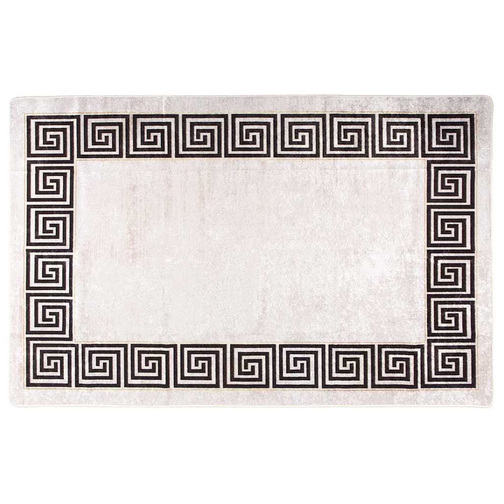 Rug Washable 160x230 cm Light Beige