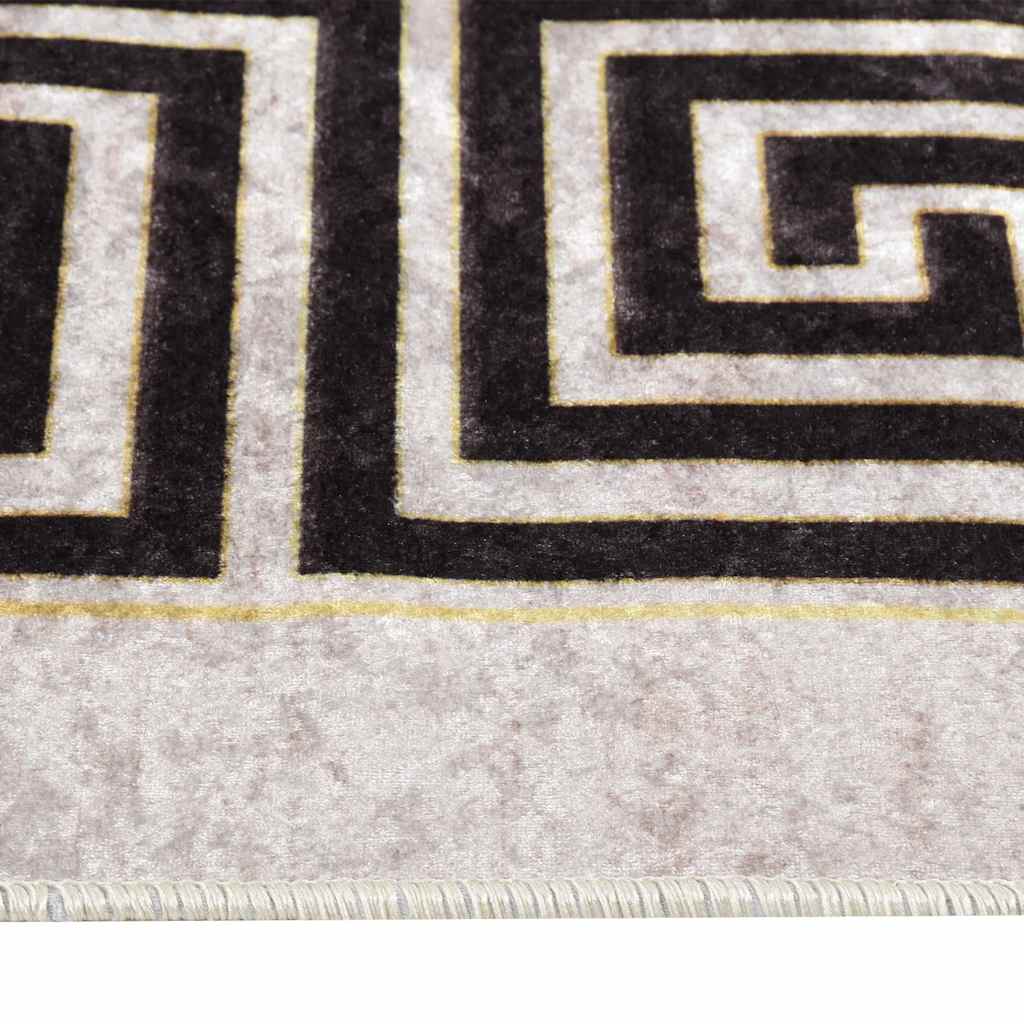 Rug Washable 160x230 cm Light Beige