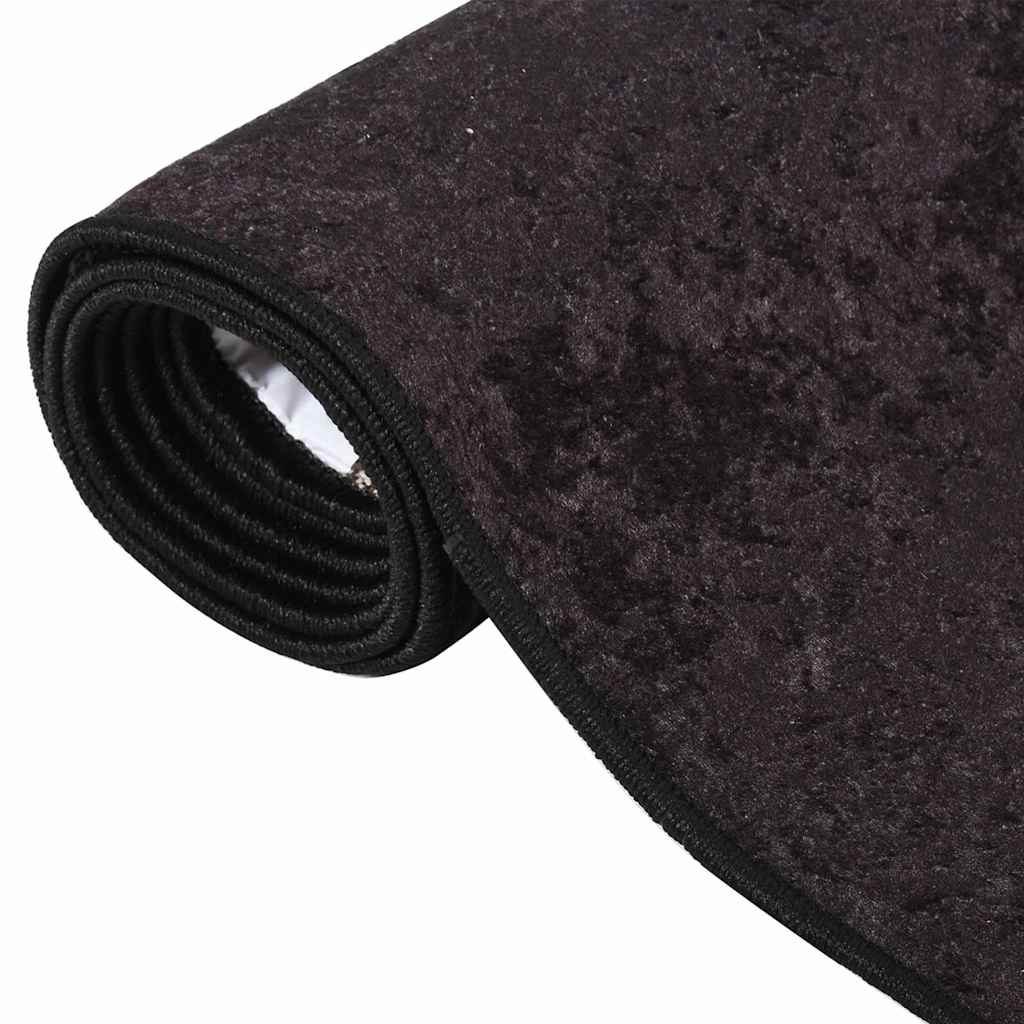 Rug Washable 120x180 cm Anthracite