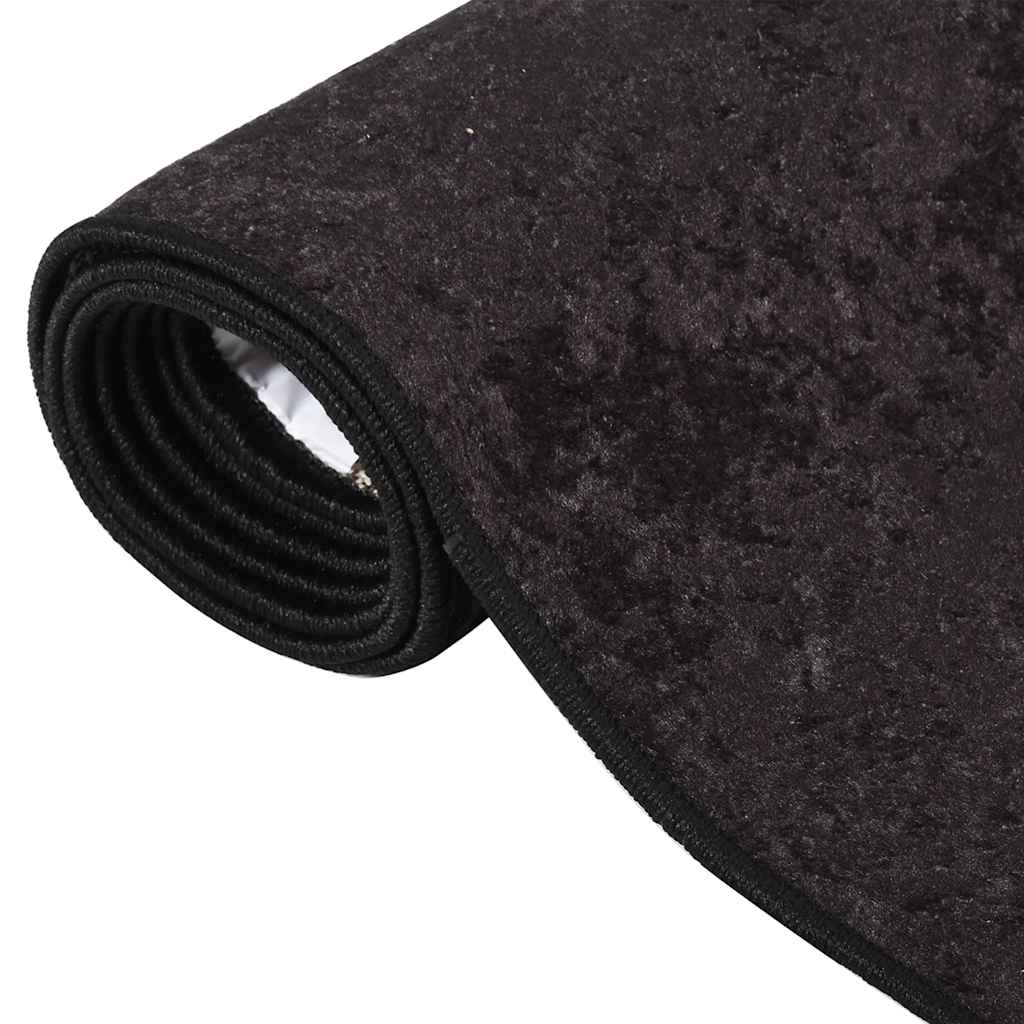 Rug Washable 190x300 cm Anthracite