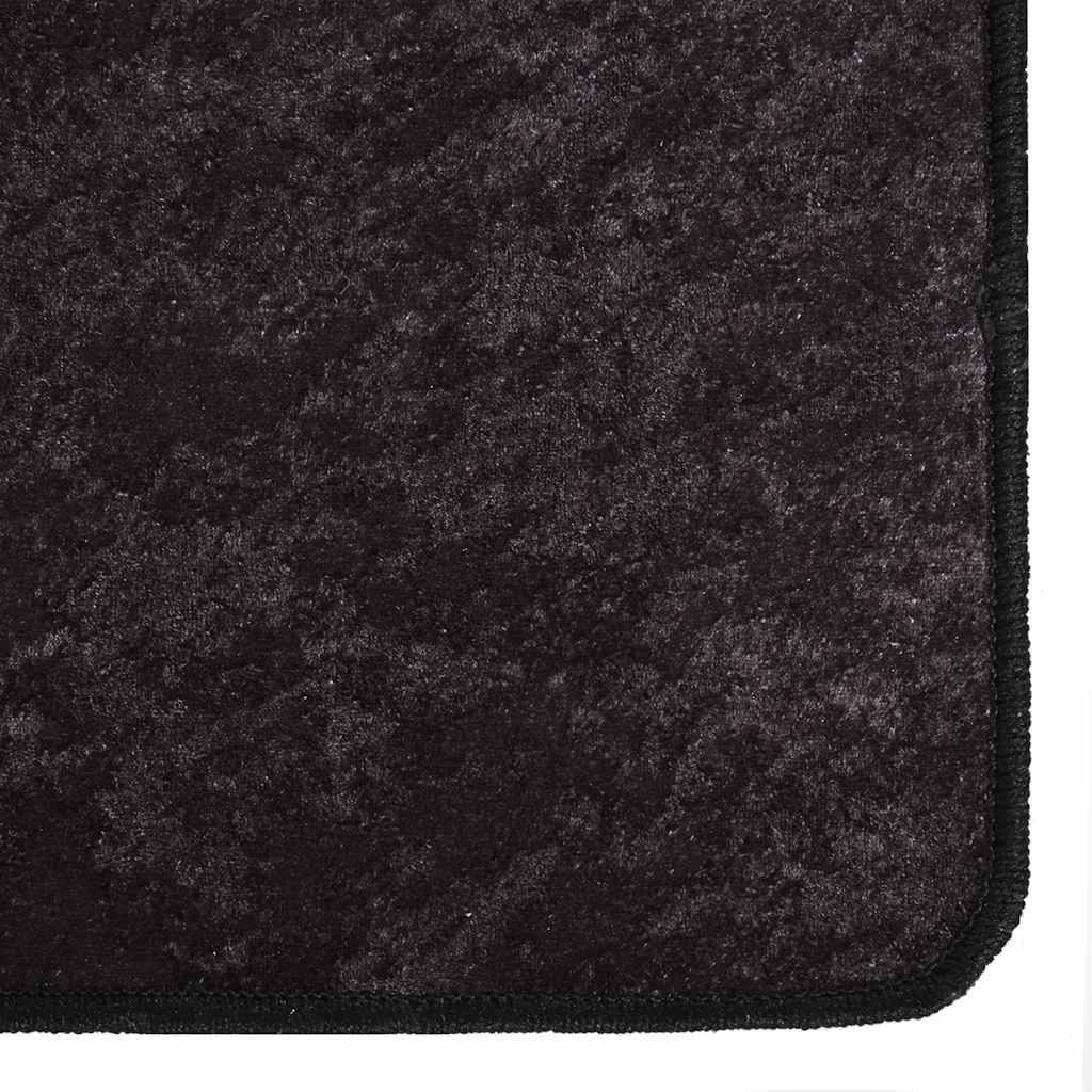 Rug Washable 190x300 cm Anthracite
