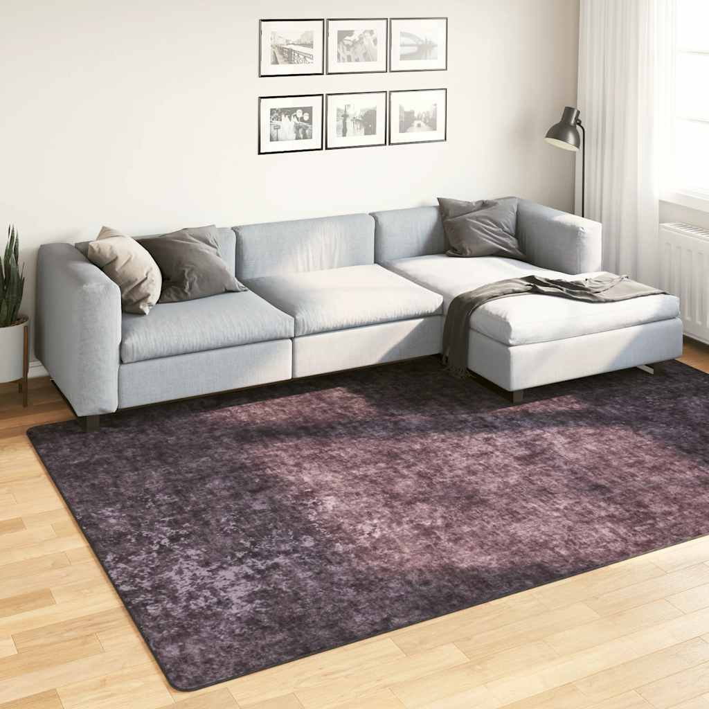 Rug Washable 190x300 cm Anthracite