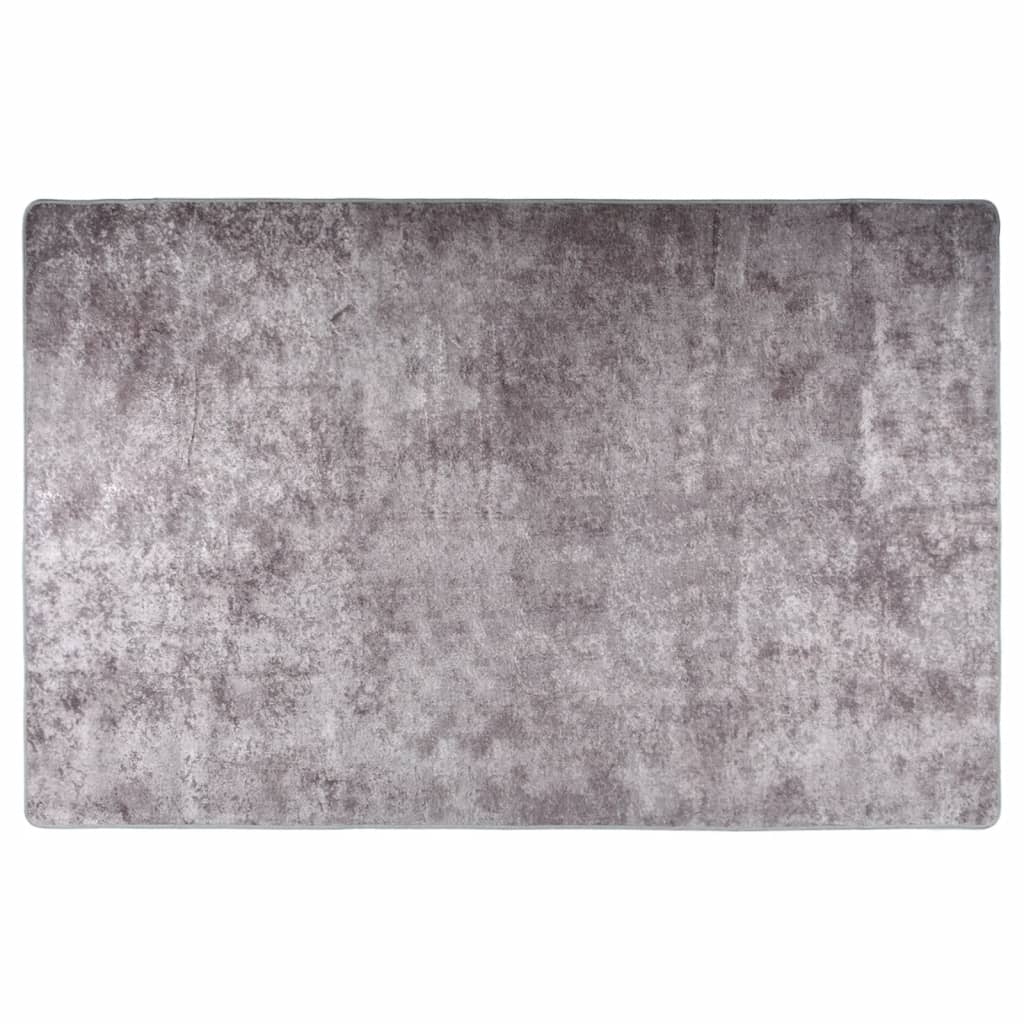 Rug Washable 80x150 cm Grey