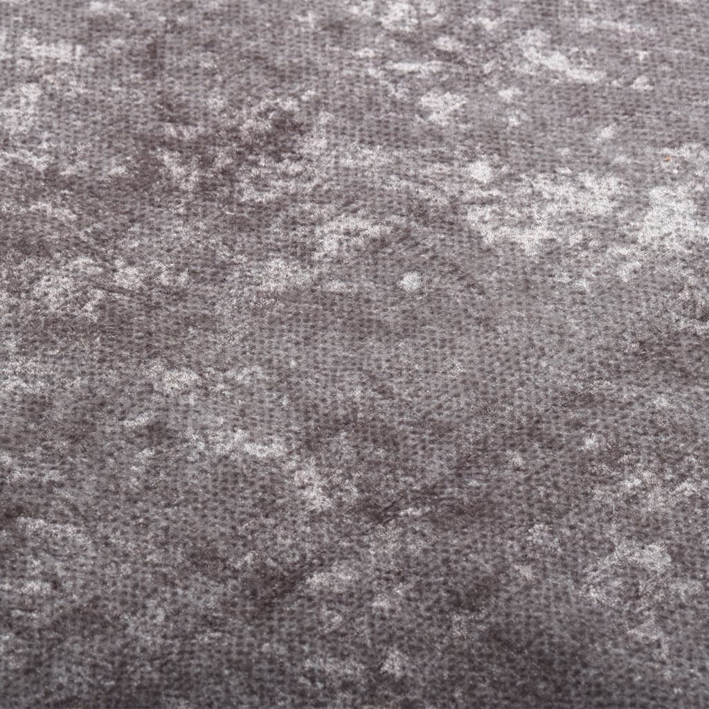 Rug Washable 80x150 cm Grey