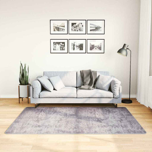 Rug Washable 120x180 cm Grey