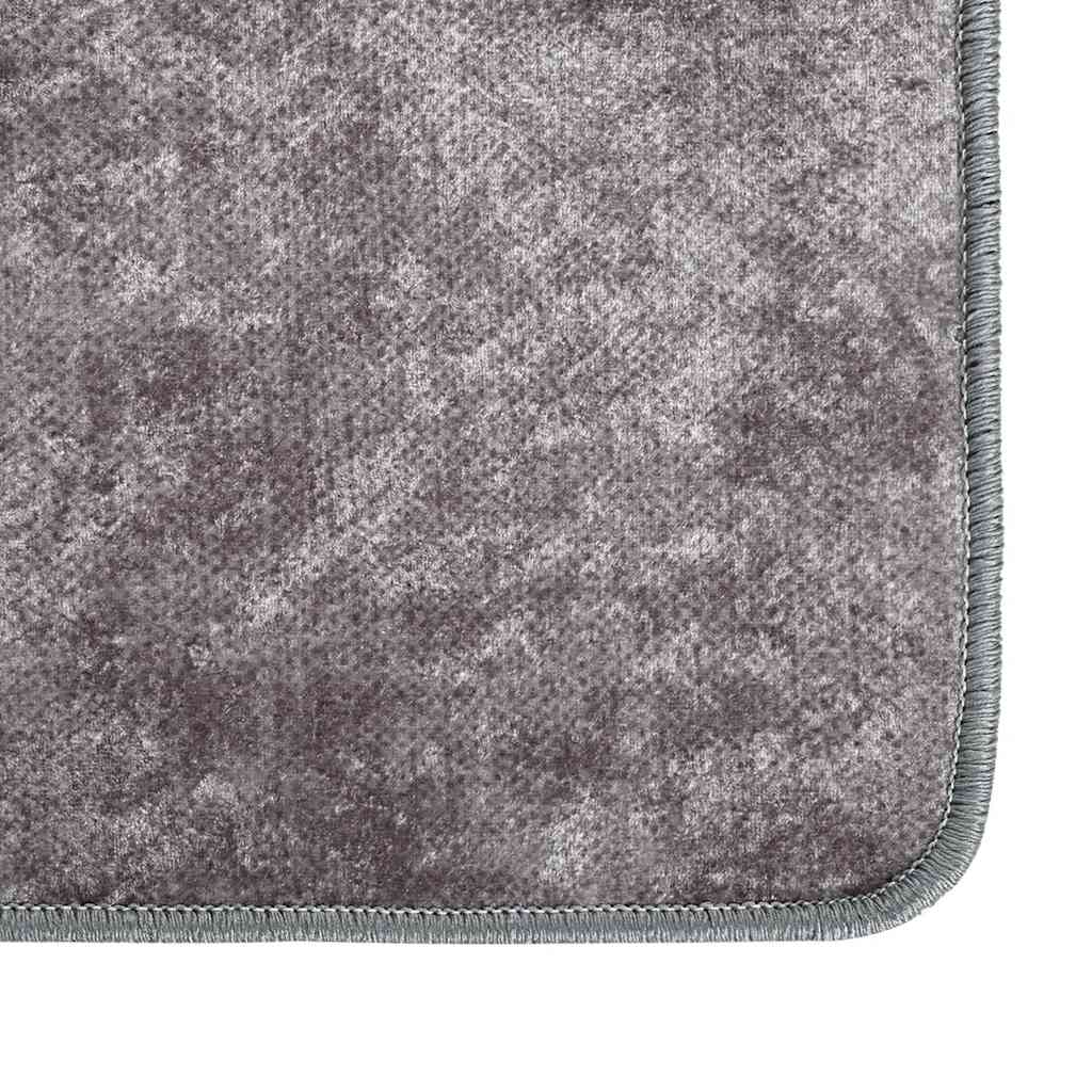 Rug Washable 160x230 cm Grey