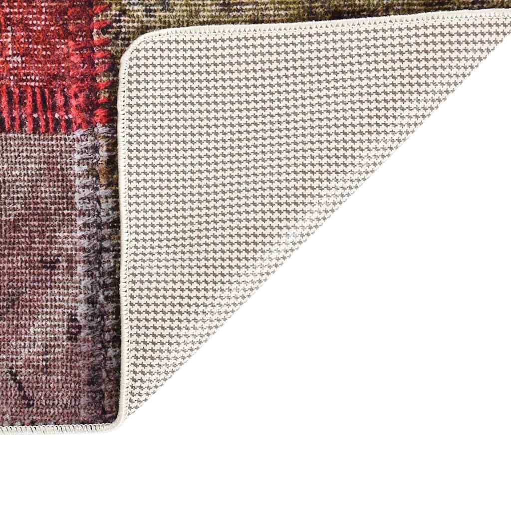 Rug Washable Patchwork 120x180 cm Multicolour