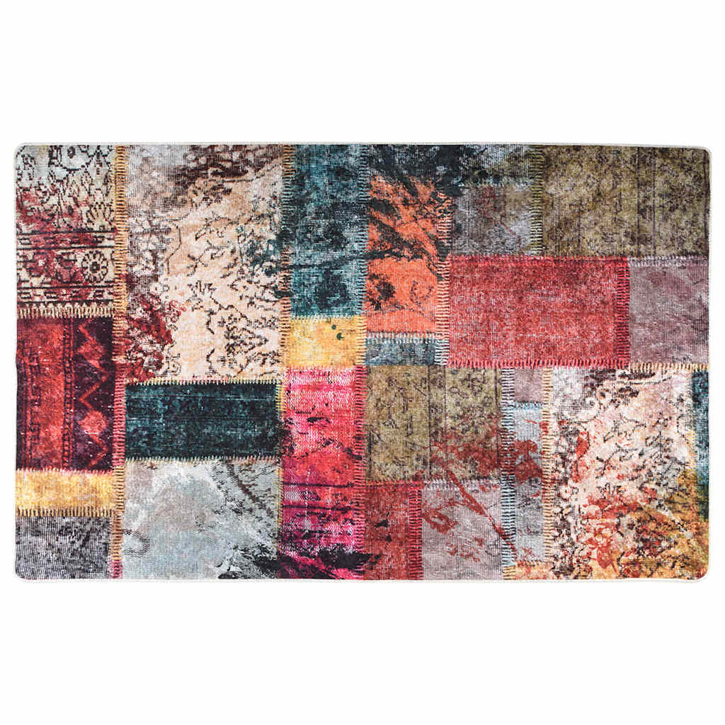 Rug Washable Patchwork 160x230 cm Multicolour