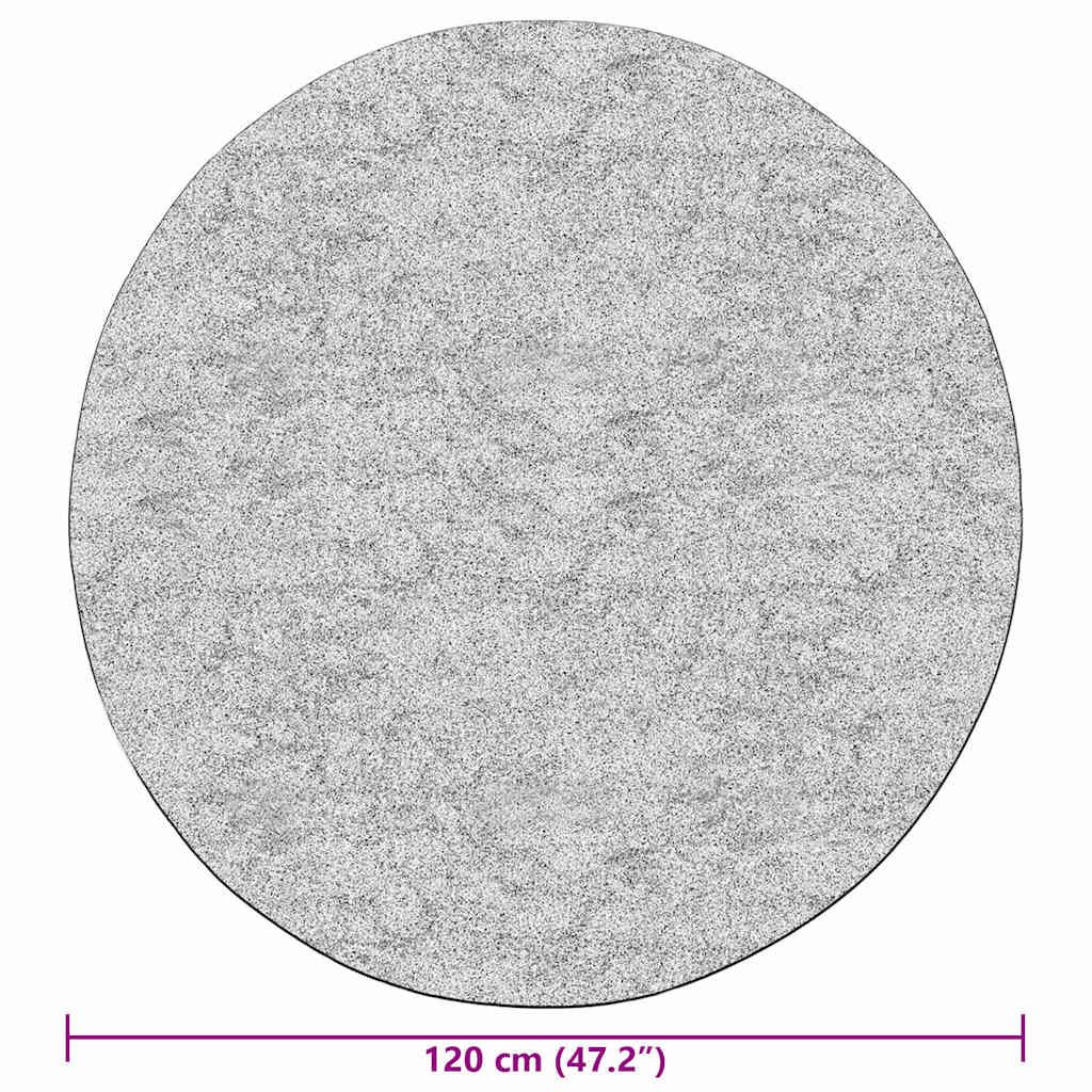 Rug Washable Patchwork φ120 cm Multicolour