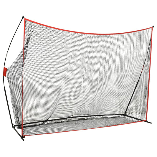 vidaXL Golf Hitting Net 356x92.5x215 cm Metal