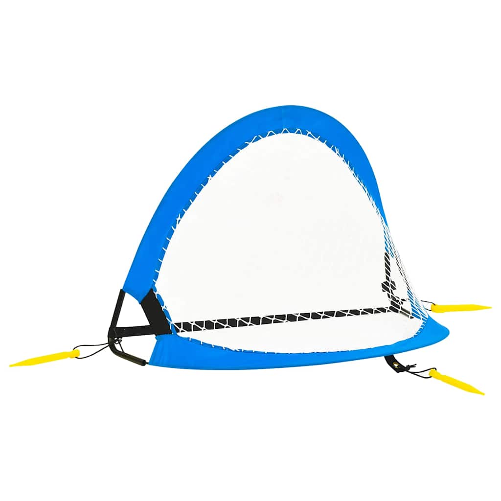 Children Football Goals 2 pcs with Storage Bag 75.5x46x48 cm