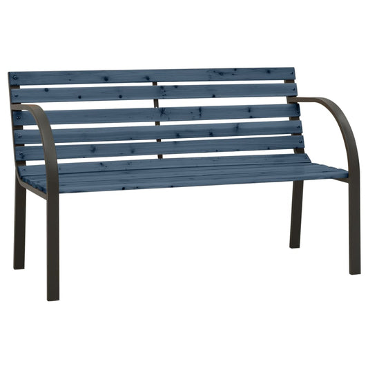 vidaXL Children Garden Bench 81 cm Chinese Fir Wood Grey