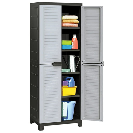 vidaXL Plastic Cabinet 65x45x181 cm