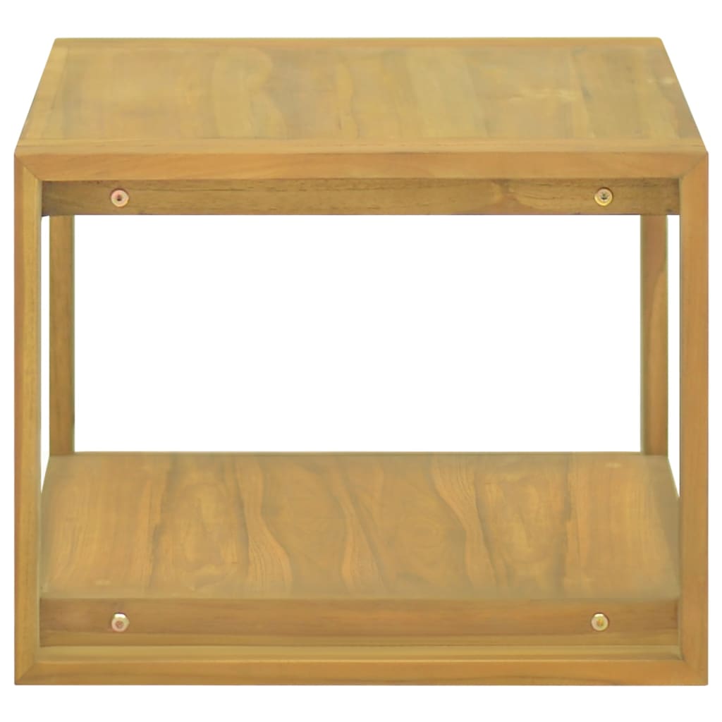 Wall-mounted Bathroom Cabinet 60x45x35 cm Solid Wood Teak