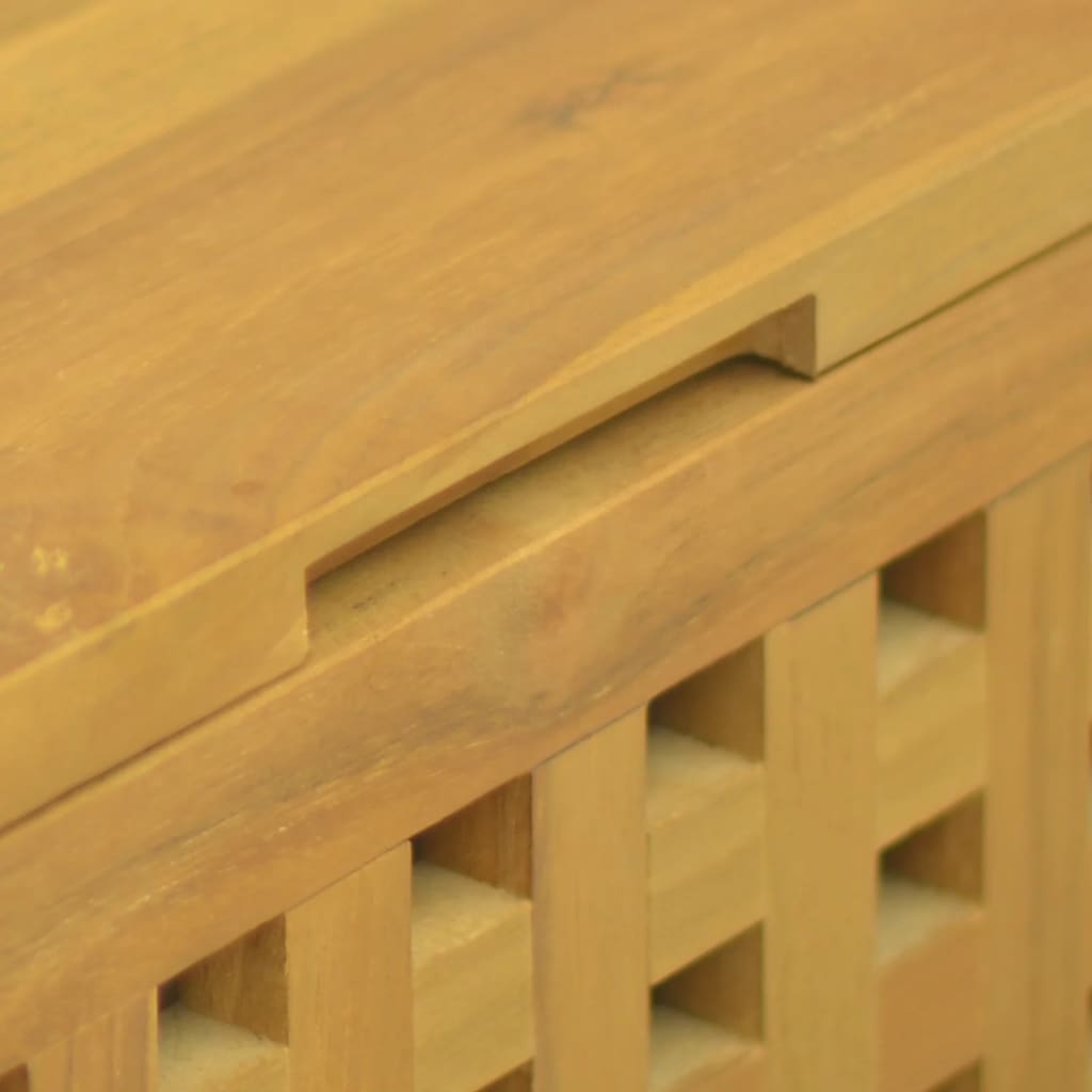Rope Box 40x40x40 cm Solid Wood Teak