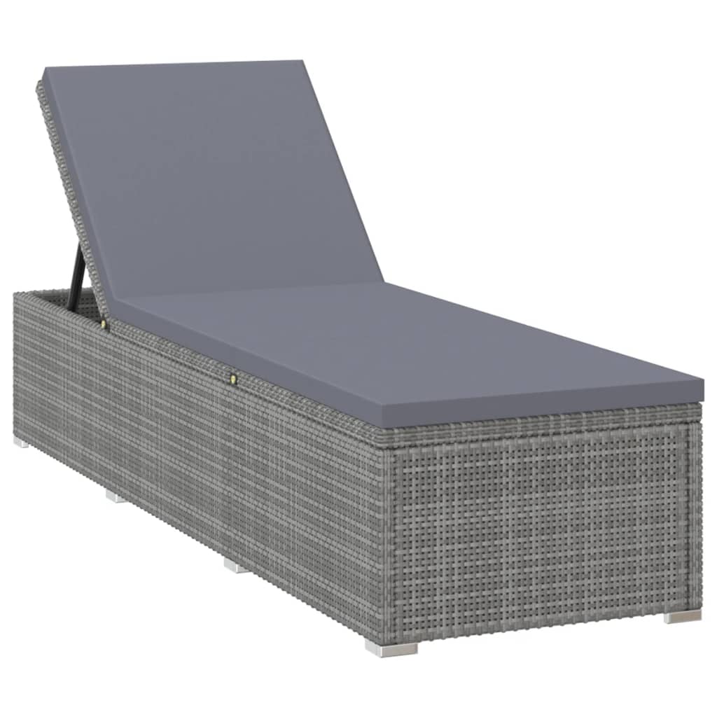 Sun Lounger | Grey