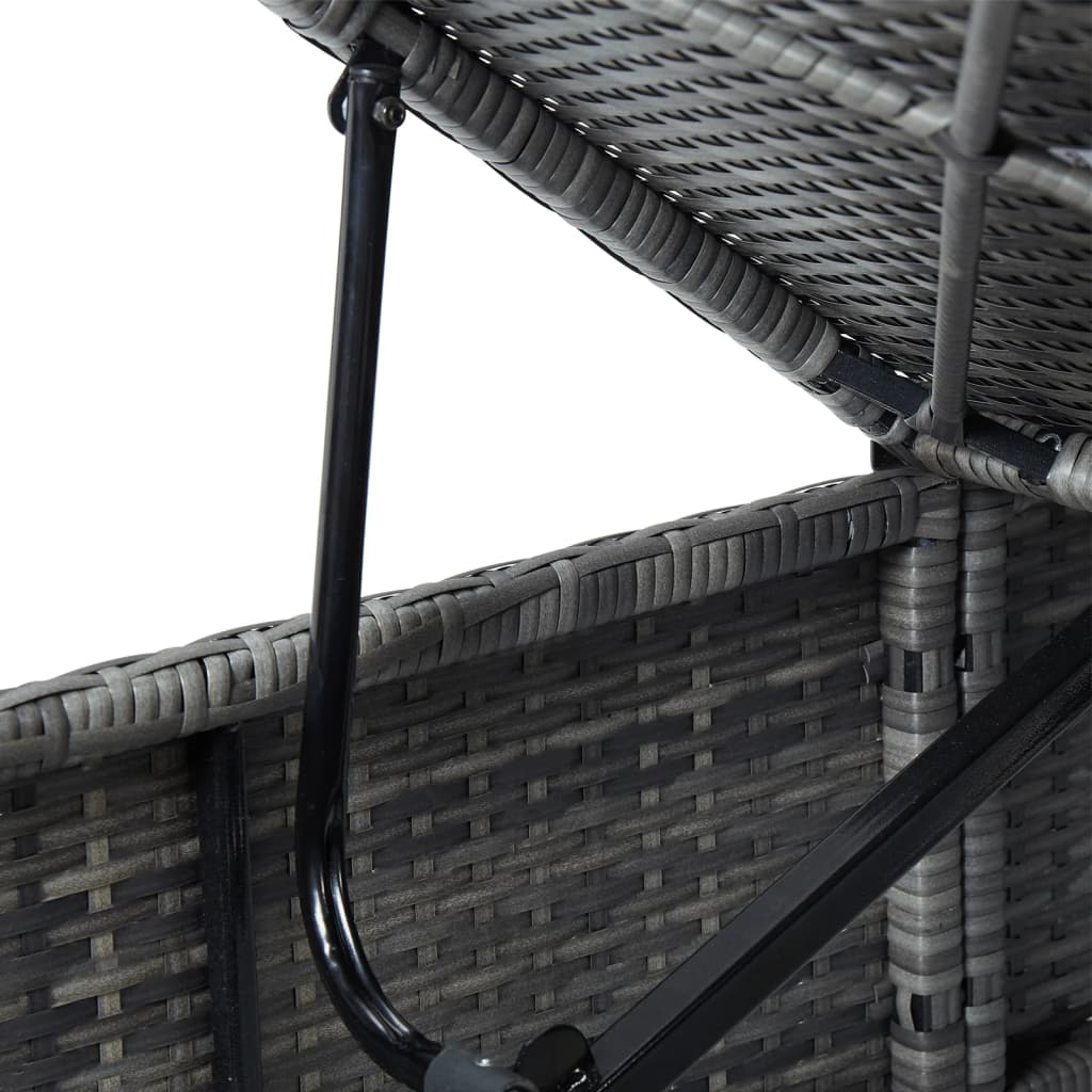 Sun Lounger | Grey