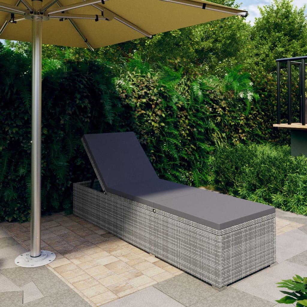 Sun Lounger | Grey