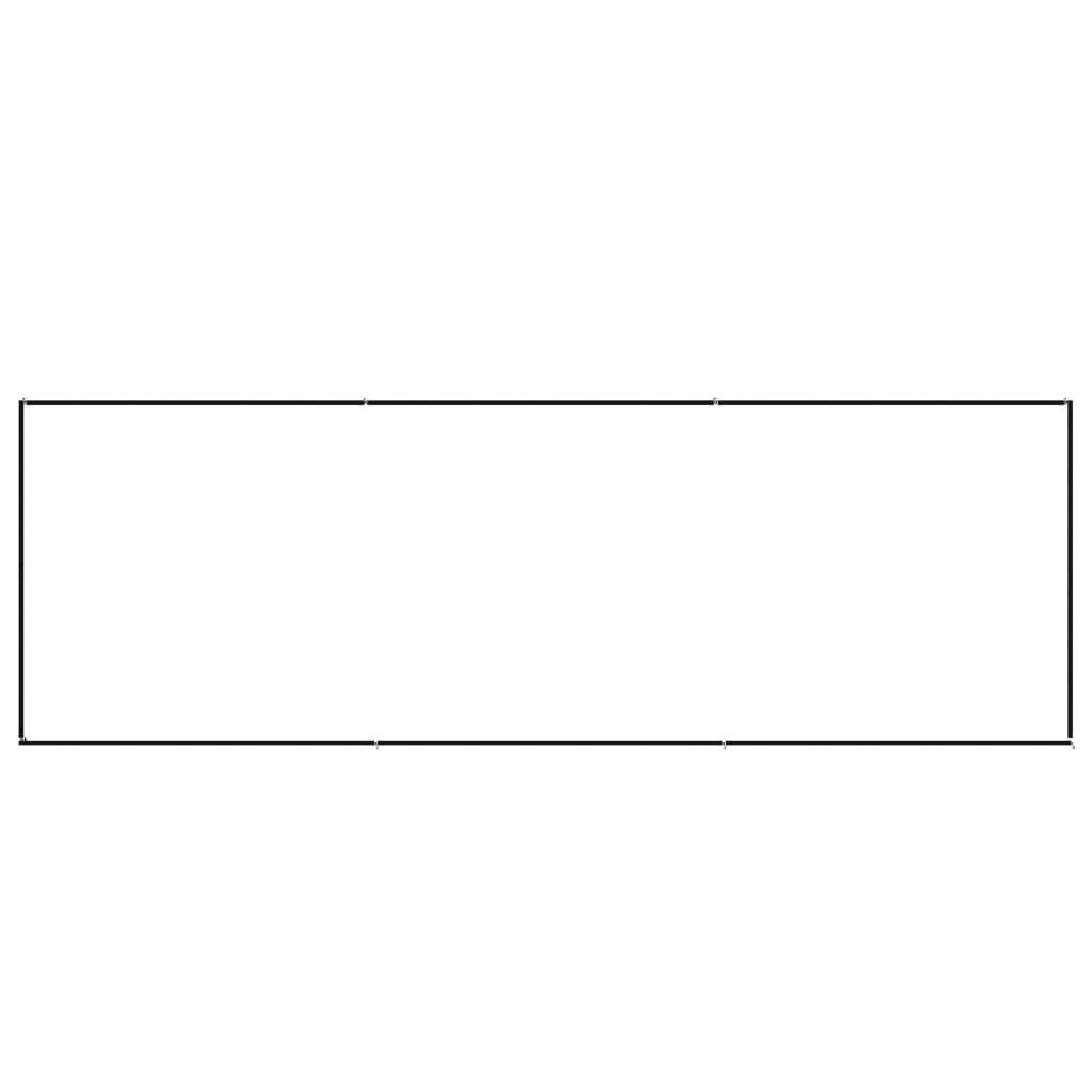 vidaXL Dog Kennel Black 3 m² Steel