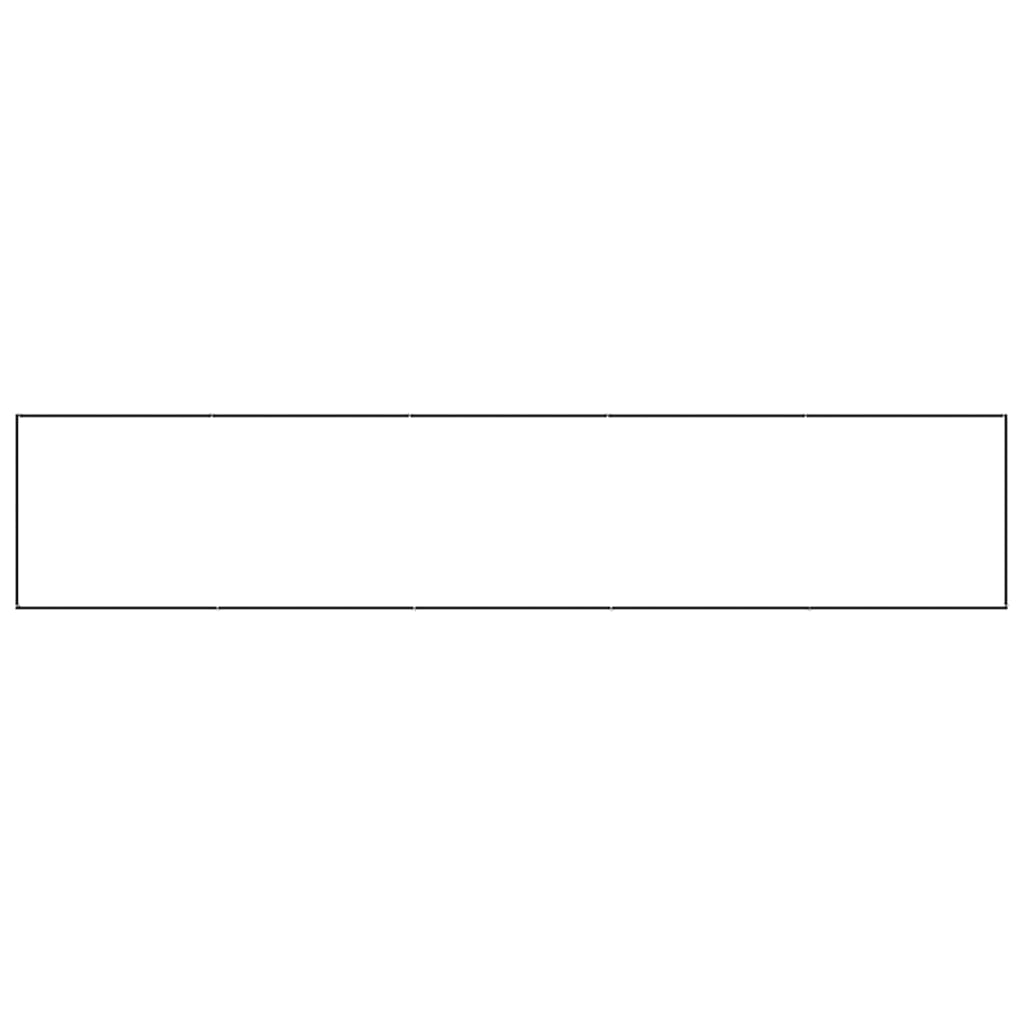 vidaXL Dog Kennel Black 5 m² Steel