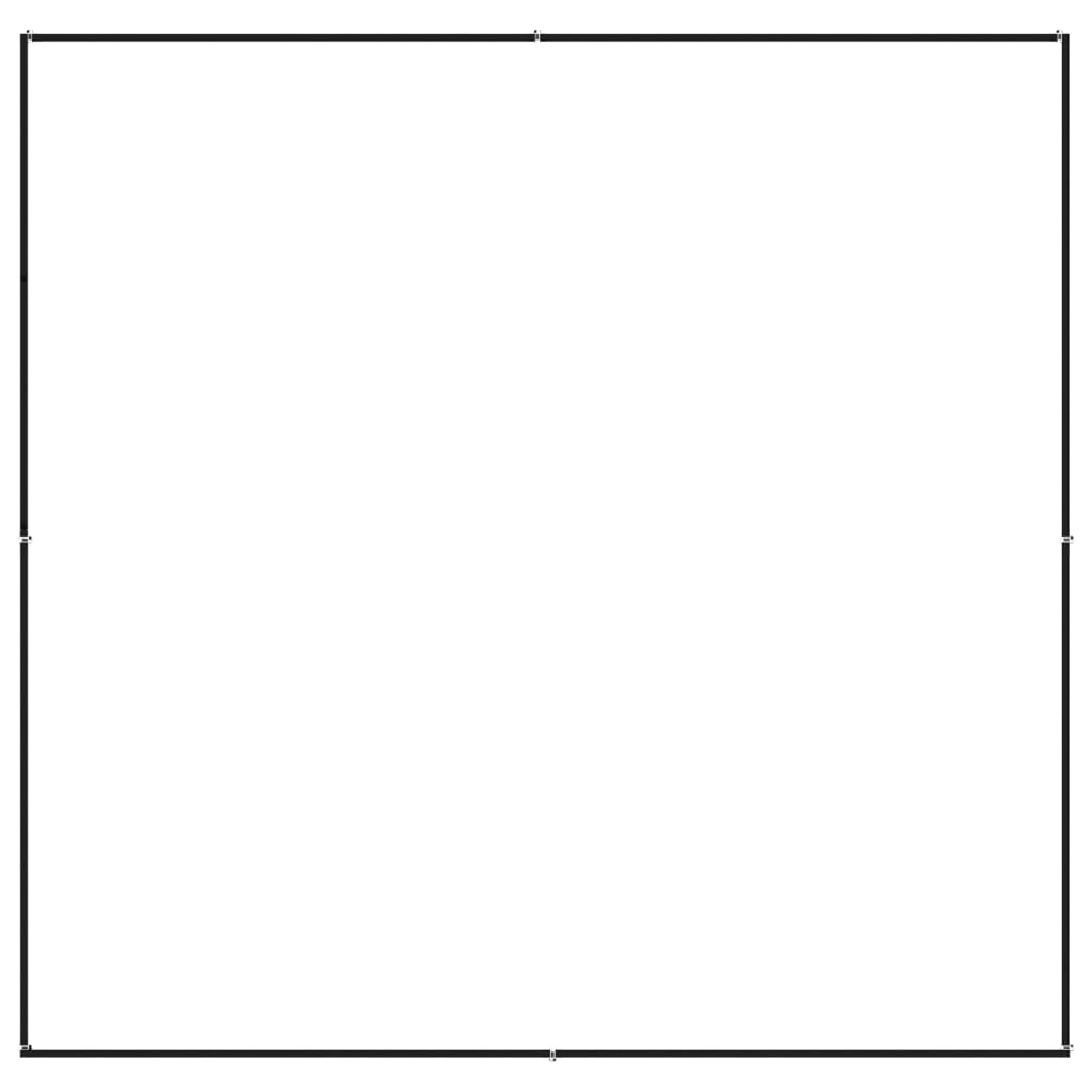 vidaXL Dog Kennel Black 4 m² Steel