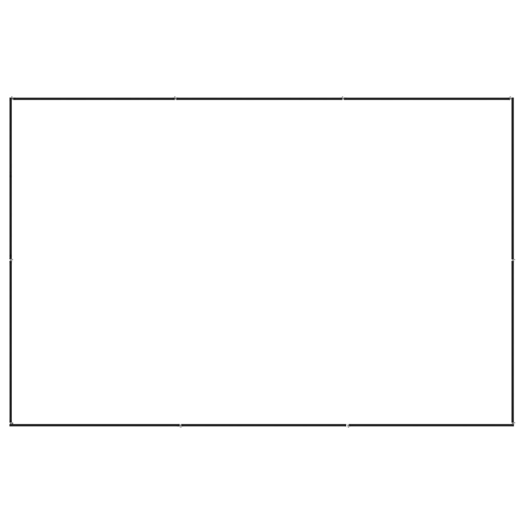 vidaXL Dog Kennel Black 6 m² Steel