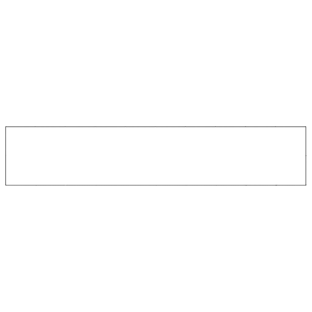 vidaXL Dog Kennel Black 20 m² Steel