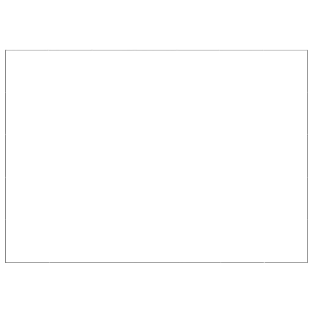 vidaXL Dog Kennel Silver 35 m² Steel